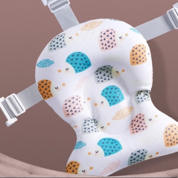 Baby Bath Tub Pad Portable Baby Non-Slip Bathtub Mat - Picture 3 of 5